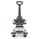 Детская каталка-толокар Bambi Racer M 4578-1 Белый Mercedes + родительская ручка + защитный бортик - изображение 3