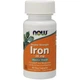Мікроелемент Залізо NOW Foods Iron, Double Strength 36 mg 90 Veg Caps - зображення 1