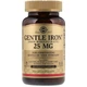 Микроэлемент Железо Solgar Gentle Iron 25 mg 180 Veg Caps - изображение 1