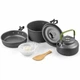 Набор туристической посуды алюминиевой Cooking Set DS-308 8148 (TB019419) - изображение 1