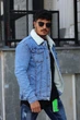Куртка мужская джинсовая на меху I8 Denim светло-синяя батальная L - изображение 9