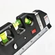 Лазерный уровень + рулетка Fixit Laser Level PRO 3в1 Нивелир 3 пузырьковых уровня Черный - изображение 4