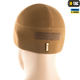 M-Tac шапка Watch Cap Elite флис (270г/м2) с липучкой Coyote Brown XL (00-00008019) - изображение 3