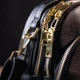 Рюкзак жіночий шкіряний Vintage Чорний портфель жіночий (221592) - зображення 10