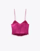 Топ Zara Ж1087795 (3564/165/123А) колір рожевий M - изображение 2
