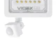 Прожектор LED VIDEX F2e 20W 5000K з датчиком руху та освітленості - изображение 4