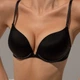 Комплект Dream Academy High Hope Бюстгальтер Push-up і Трусики Стрінги Чорний 80С/L (925742) - зображення 2