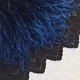 Перья страуса на ленте KV Feathers 10-15 см, синие, 1 м PS001 - изображение 2
