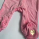 Человечек Juicy Couture 3/6 мес 62-68 см Розовый з рюшей - изображение 3