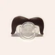 Соска пустышка с усами Joy Kids Mustache коричневая в упаковке - изображение 2
