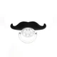 Соска пустышка с усами Joy Kids Mustache черная в упаковке - изображение 2