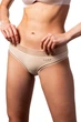 Бавовняні трусики бриф Luna Desi S бежеві L5149BR - изображение 1