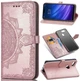 Чехол Vintage для Xiaomi Mi 8 Lite книжка кожа PU розовый - изображение 1