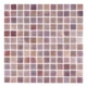 Мозаика АкваМо коричневая,перламутровая Concrete Light Brown Pl 31.7х31.7 стеклянная для ванны, душевой за 1 - изображение 1