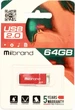 USB Флешка на 64 Гб | Флеш-накопитель Mibrand 64GB USB2.0 Сhameleon 6 Red (MI2.0/CH64U6R) KT-FF - изображение 2