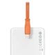 Зовнішній акумулятор повербанк power bank BASEUS Block 20000mAh |1USB/1Type-C/Lightning Cable, 20W/3A, PD/QC| white - зображення 7