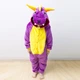 Пижама Кигуруми Kigurumi Дракон Спайро Динозавр Для Детей Фиолетовый 120-130 см. (2045) - изображение 2