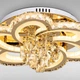 Потолочная люстра LED Light House SY-18280 FG DIMMER D480 110W золото - изображение 2