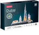 Puzzle 3D z oświetleniem LED CubicFun City Line Dubai (L523h) (6944588205232) - obraz 1
