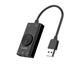 Звуковая карта Orico SC2-BK USB 2.0 внешняя стерео с регулятором громкости - изображение 1