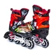 Ролики раздвижные Scale Sports LF 907 размер 39-41 Черный с красным (odsd-165) - изображение 3