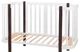 Кровать Babyroom Луна (120x60) белый - венге - изображение 7