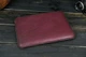 Кожаный чехол для MacBook Дизайн №2 с войлоком, натуральная кожа итальянский Краст, цвет Бордовый - изображение 1