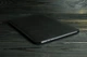 Кожаный чехол для MacBook Дизайн №1, натуральная кожа итальянский Краст, цвет Черный - изображение 1