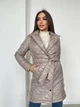 Пальто женское стеганое K&ML 29 M - L ( 46 - 48 ) Бежевый ( 29 - 03 ) - изображение 1