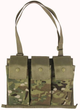 Подсумок тактический для трех магазинов М16, M4 Molle II General Bandoleer Ammunition Pouch мультикам OCP - изображение 4