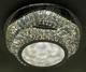 Люстра стельова кришталева LED з пультом C1784/500 Хром 18х50х50 див. - зображення 1