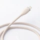 Кабель Baseus Jelly Liquid Silica Gel Fast Charging Data cabel Type-C to iP 20W 2m (CAGD020104) Pink - изображение 5