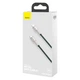 Кабель Baseus Cafule Series Metal Data cabel Type-C to Type-C 100W 2m (CATJK-D06) Green - зображення 6
