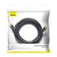 Кабель Baseus Cafule 4KHDMI Male To 4KHDMI Male Adapter cabel 5m (CADKLF-H01) Black - зображення 6