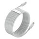 Кабель Baseus Simple Wisdom cabel Kit USB to iP PD 20W (комплект з 2 штук) 1.5m (TZCATLZJ-02) White - зображення 4