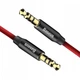 Кабель Baseus Yiven Audio cabel M30 1M (CAM30-B91) Red+Black - зображення 1