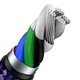 Кабель Baseus Cafule Series Metal Data cabel Type-C to iP PD 20W 2m (CATLJK-B05) Purple - изображение 6