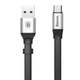 Кабель Baseus Nimble Type-C Portable cabel 23CM (CATMBJ-0S) Silver - зображення 3