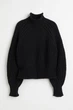 Свитер H&M 060990911_black S Черный - изображение 6