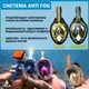 Детская X/S Панорамная Снорклинг Маска (3-10лет) Полнолицевая FB KidsStyle для плавания в море, ныряния под воду с трубкой Плавательные Подводные Очки для снорклинга - мономаска на все лицо с защитным клапаном Orange - изображение 3