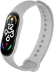Ремінець Jsota для Xiaomi Mi Band 7 (Силіконовий) Light Grey (28016-4C) - зображення 1