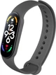 Ремешок Jsota для Xiaomi Mi Band 7 (Силиконовый) Dark Grey (28016-25) - изображение 1