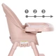 Стілець для годуваня Kidwell Eatan pink - изображение 9