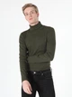 Гольф-водолазка мужская Colin's CL1049854-KHA S Хаки (8682240914334) - изображение 1