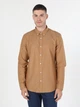 Рубашка хлопковая мужская Colin's CL1048576YLS M Safran Yellow - изображение 1