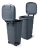 Бак для мусора PROSPERPLAST WHEELER 90 л серый - изображение 3