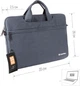 Сумка для ноутбука ColorWay Casual 13.3'' Navy (CW-LBC133-NV) - изображение 2