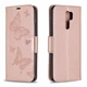 Чохол-книжка з малюнком UniCase Butterfly Pattern для Xiaomi Redmi 9 - Rose Gold - зображення 4