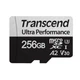 Карта пам'яті Transcend 256 GB microSDXC UHS-I U3 V30 A2 340S + SD Adapter TS256GUSD340S - зображення 2