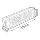Светильник промышленный влагозащищенный подвесной ZEUGMA-100 Horoz Electric - изображение 3